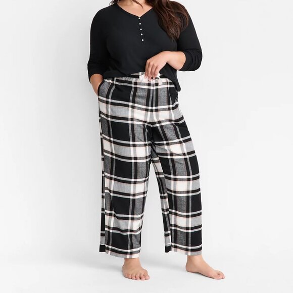 State of Day Women's Flannel Pajama Pants - Picture 1 of 6
